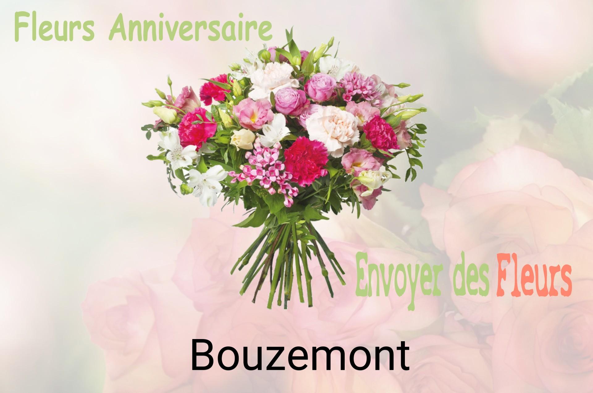 Bouquet de fleurs d’anniversaire livré à Bouzemont