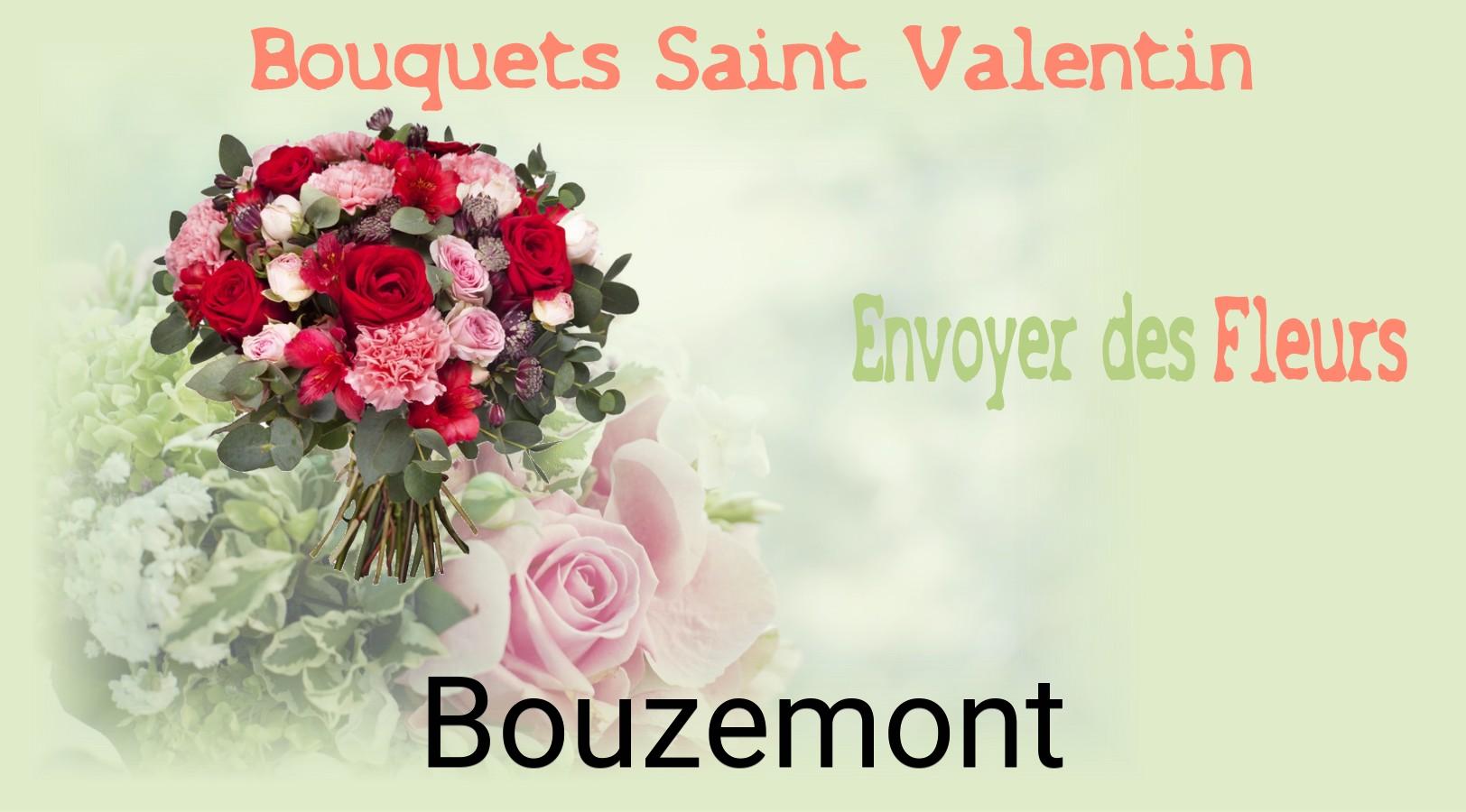 Roses de Saint-Valentin livrées à Bouzemont